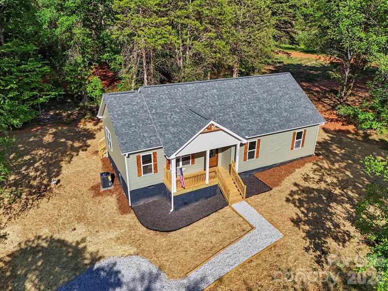 Exterior details and patio area of a home in , Mooresville (Image 21).