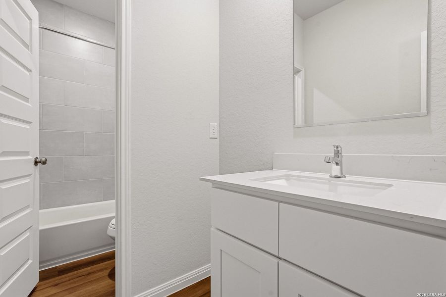 Furnished interior view inside a new home in Melissa Ranch, San Antonio (Image 7).