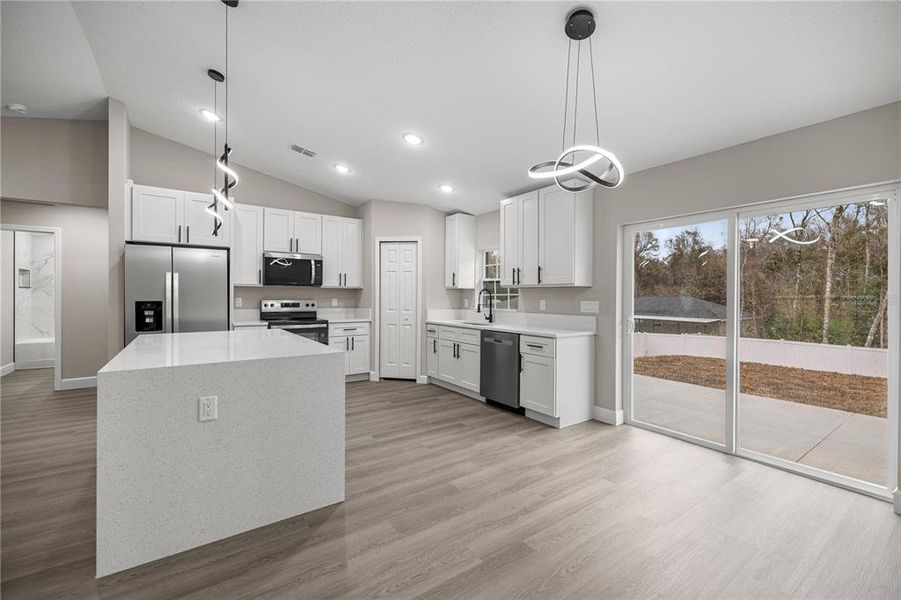 Furnished interior view inside a new home in , Belleview (Image 6).