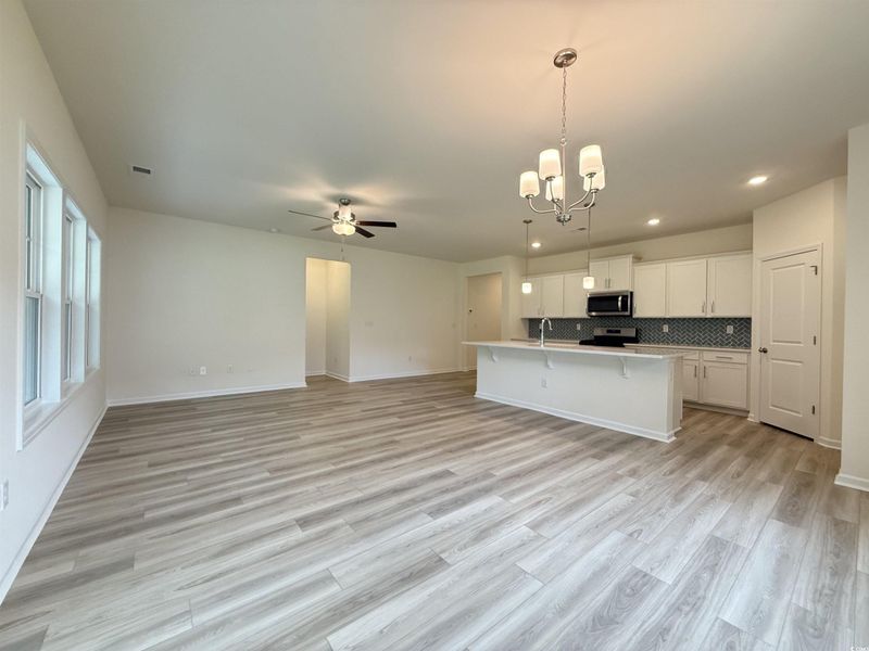 Spacious, unfurnished interior of a new home in Beach Gardens, Conway (Image 11). Spacious, unfurnished interior of a new home in Beach Gardens, Conway (Image 11).