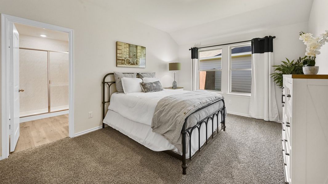 Furnished interior view inside a new home in Frontier Pointe, Princeton (Image 5).