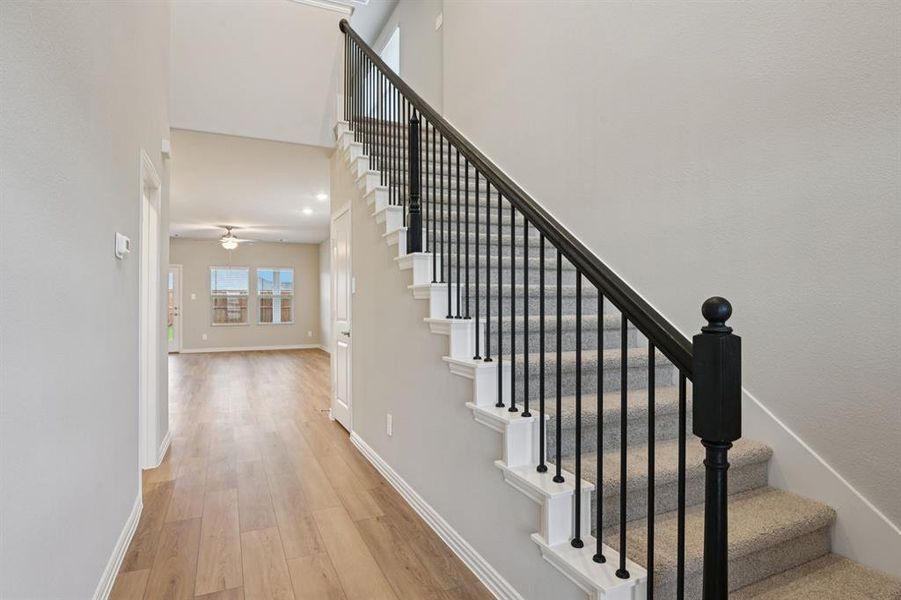 Spacious, unfurnished interior of a new home in Lakehaven - Spring Series, Farmersville (Image 39).