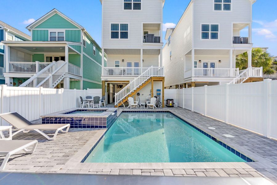 Exterior details and patio area of a home in , Surfside Beach (Image 34).