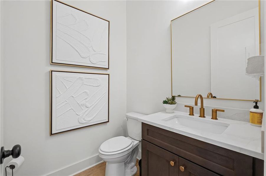 Furnished interior view inside a new home in South on Main, Woodstock (Image 39).