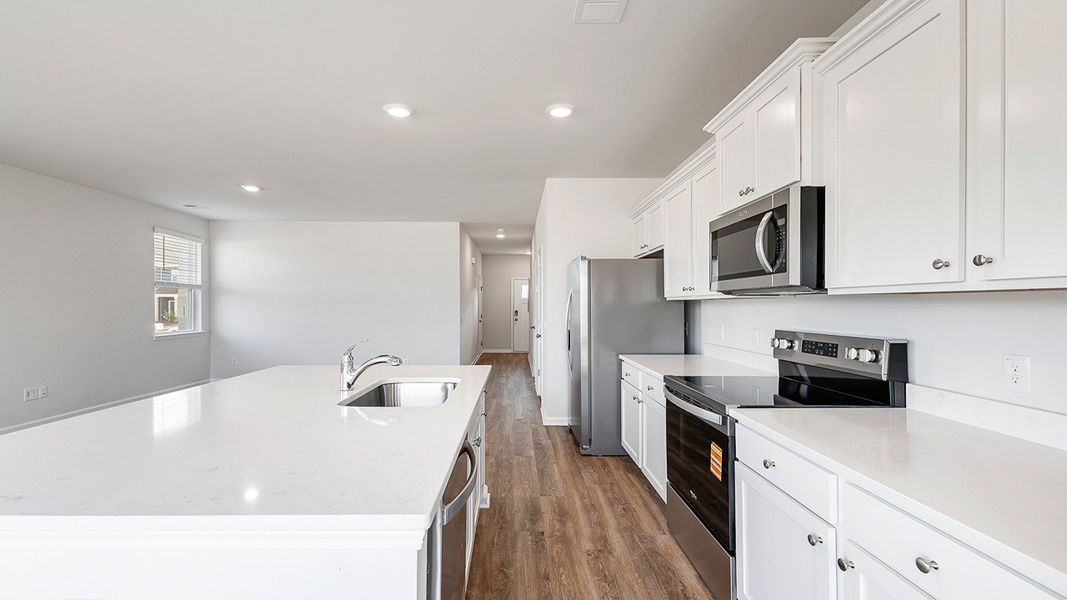 Furnished interior view inside a new home in Marion Village, Santee (Image 4).
