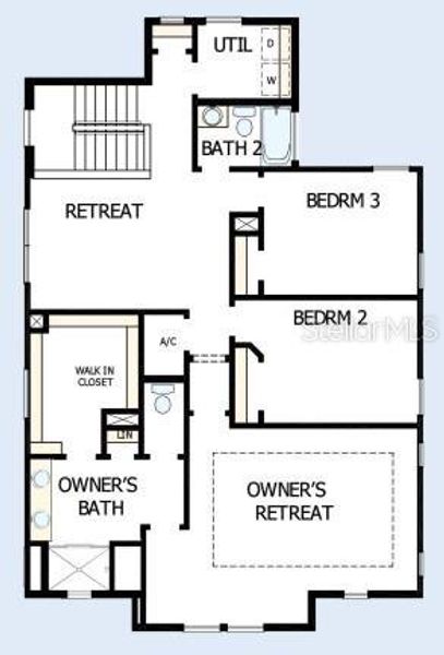 Floor Plan Second floor