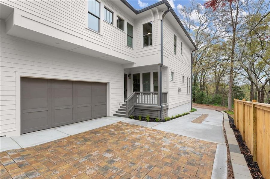 Exterior details and patio area of a home in , Atlanta (Image 25).