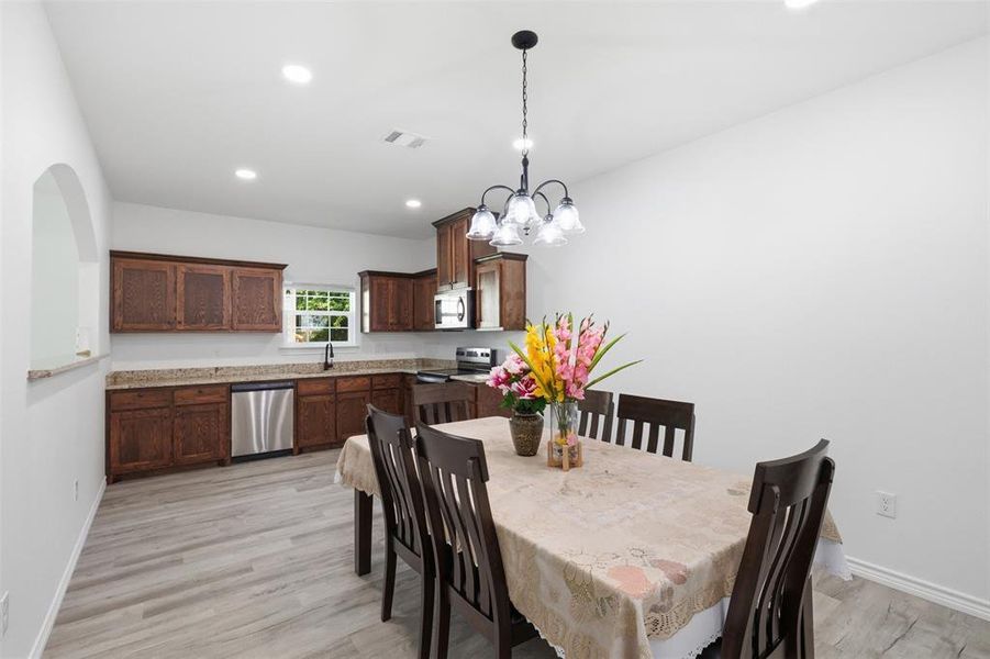Furnished interior view inside a new home in , Mount Pleasant (Image 10).