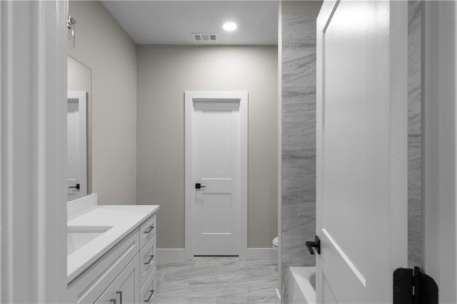 Furnished interior view inside a new home in , Lilburn (Image 32).