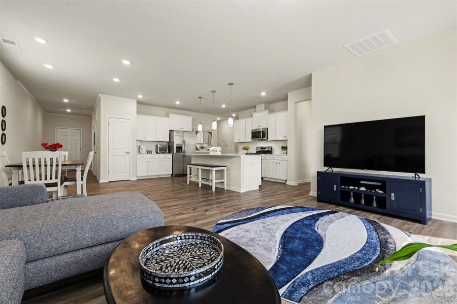 Furnished interior view inside a new home in Elizabeth, Fort Mill (Image 9). Furnished interior view inside a new home in Elizabeth, Fort Mill (Image 9).