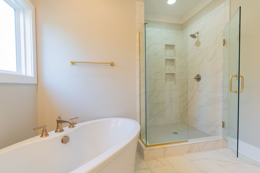 Furnished interior view inside a new home in Creekside, Cleveland (Image 15).