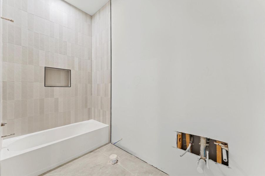 Bathroom for secondary bedroom.