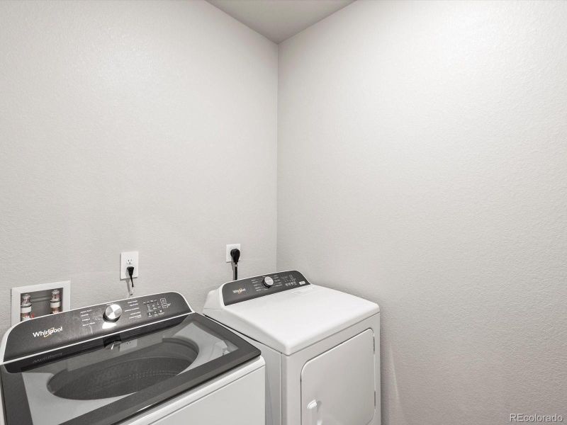 Furnished interior view inside a new home in Poudre Heights: The Alpine Collection, Windsor (Image 11).