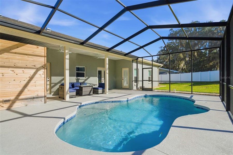 Exterior details and patio area of a home in , Inverness (Image 27).
