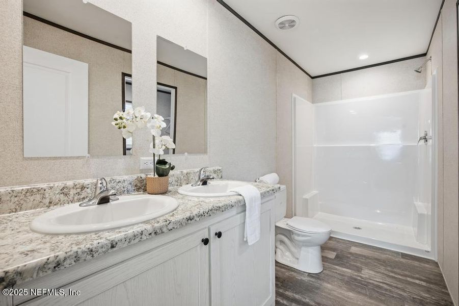 Furnished interior view inside a new home in , Interlachen (Image 6).