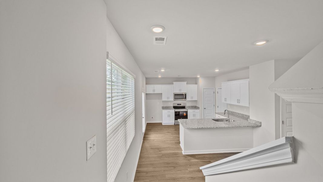 Furnished interior view inside a new home in Bellemeade Landing, Augusta (Image 4).