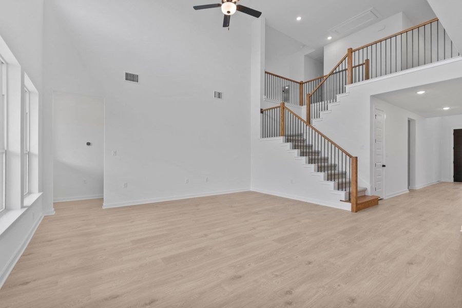 Family Room with soaring ceiling Family Room with soaring ceiling