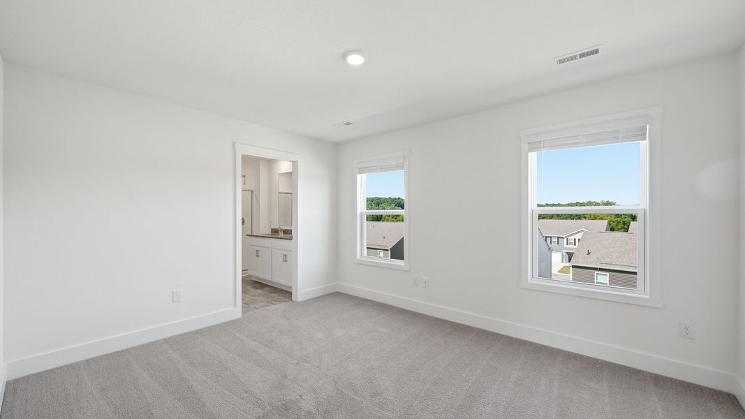 Spacious, unfurnished interior of a new home in The Ridge at Neals Landing, Knoxville (Image 22). Spacious, unfurnished interior of a new home in The Ridge at Neals Landing, Knoxville (Image 22).