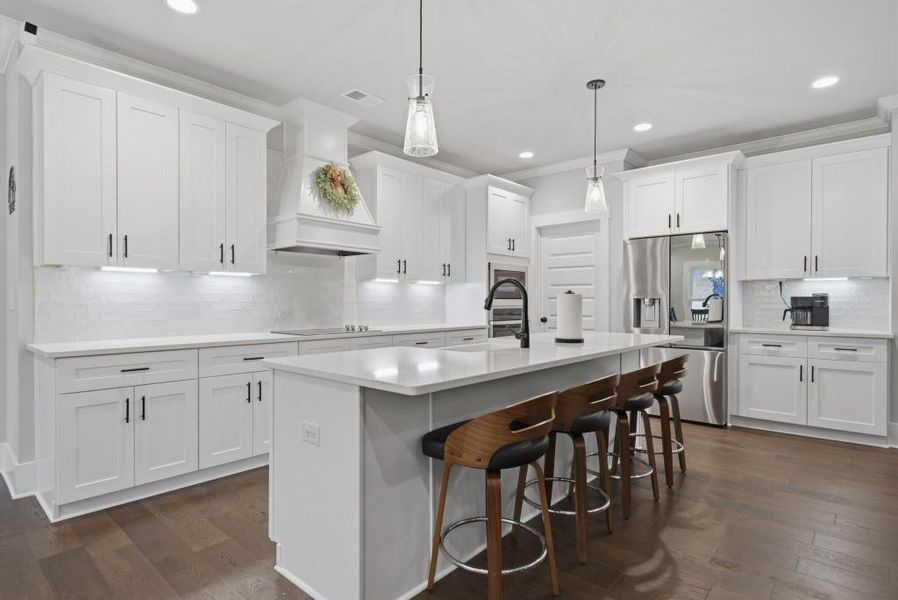 Furnished interior view inside a new home in , Buckhead (Image 18).
