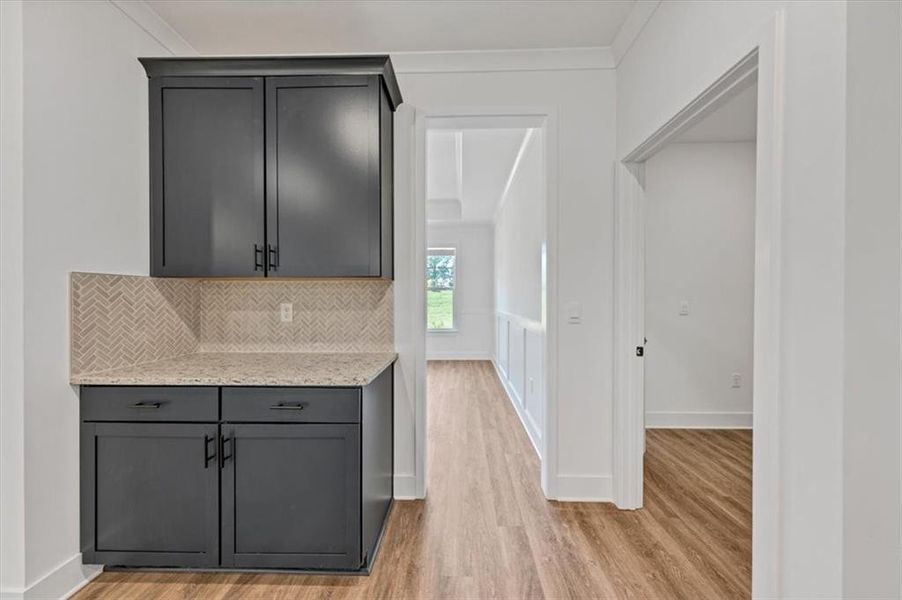 Furnished interior view inside a new home in Tuscany Hills, Douglasville (Image 9).