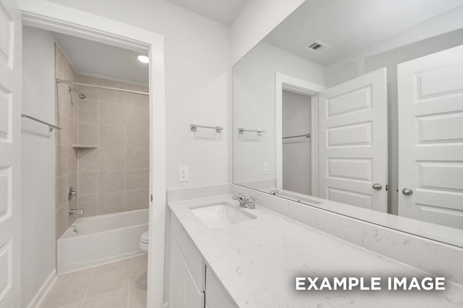 Representative furnished interior of a home built from the The Blanco F by Davidson Homes LLC in Spring Branch Crossing, Conroe (Image 13).