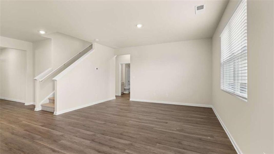 Spacious, unfurnished interior of a new home in The Preserve at Agricultural Village, Perry (Image 15).