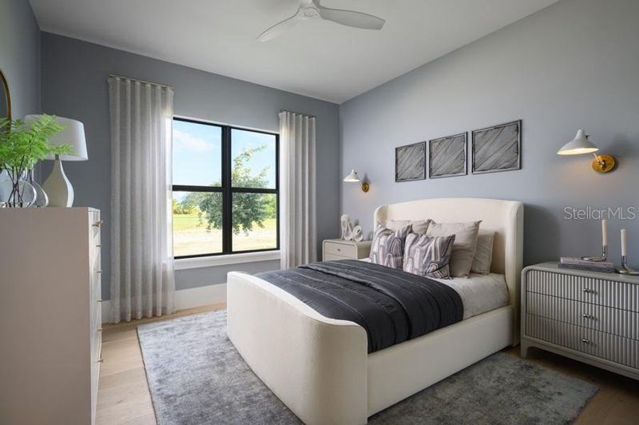 Furnished interior view inside a new home in , Orlando (Image 13).