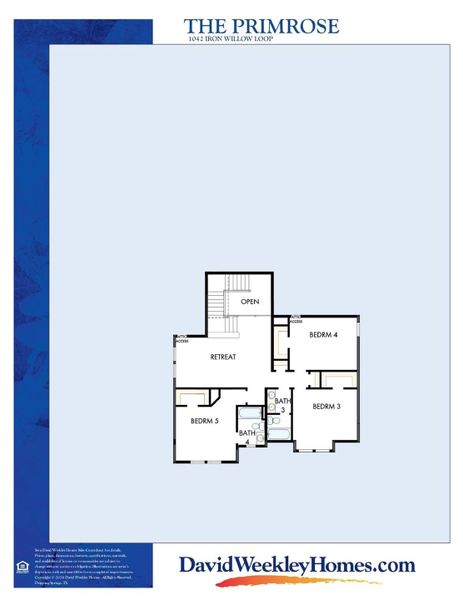 Floor Plan - 2nd Floor