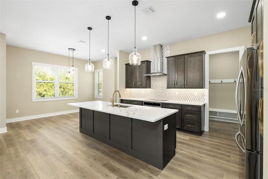 Furnished interior view inside a new home in , Tampa (Image 8).
