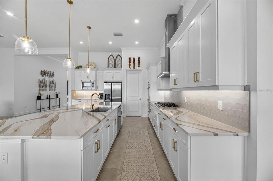 Furnished interior view inside a new home in , Apollo Beach (Image 36).