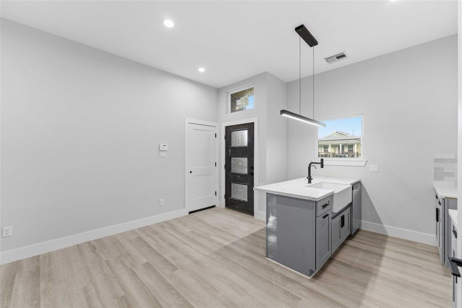 Furnished interior view inside a new home in , Houston (Image 10).