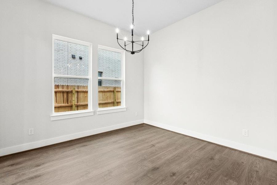 Spacious, unfurnished interior of a new home in Blackhawk, Pflugerville (Image 35).