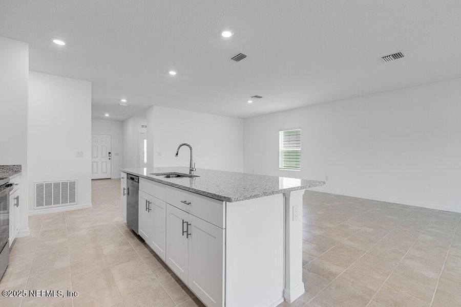 Furnished interior view inside a new home in Coopers Meadow, Jacksonville (Image 14).