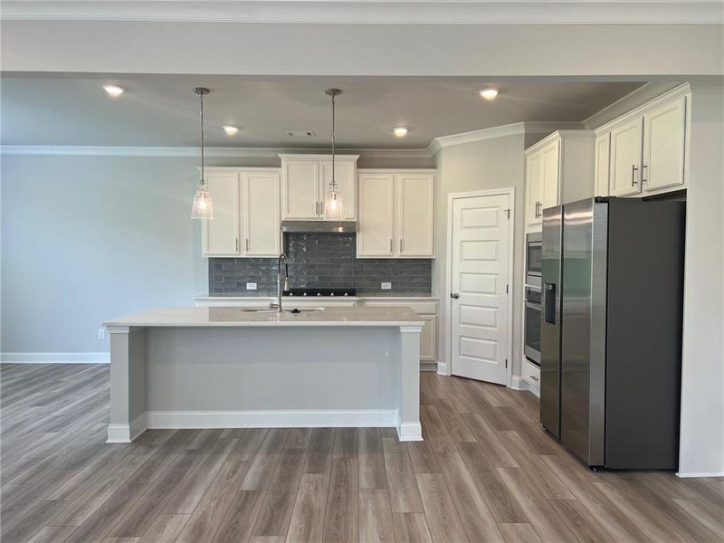 Furnished interior view inside a new home in Crofton Place Enclave, Snellville (Image 10).