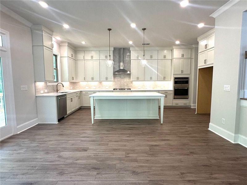 Furnished interior view inside a new home in Waterhaven, Cumming (Image 6).
