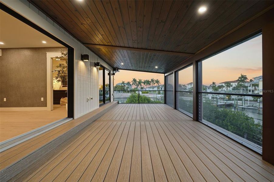Exterior details and patio area of a home in , Englewood (Image 4).
