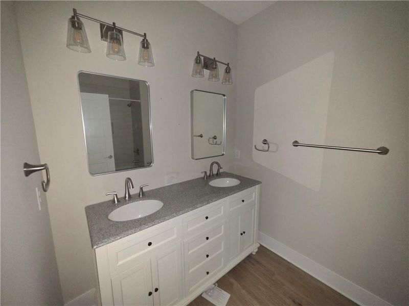 Furnished interior view inside a new home in , Statham (Image 6).