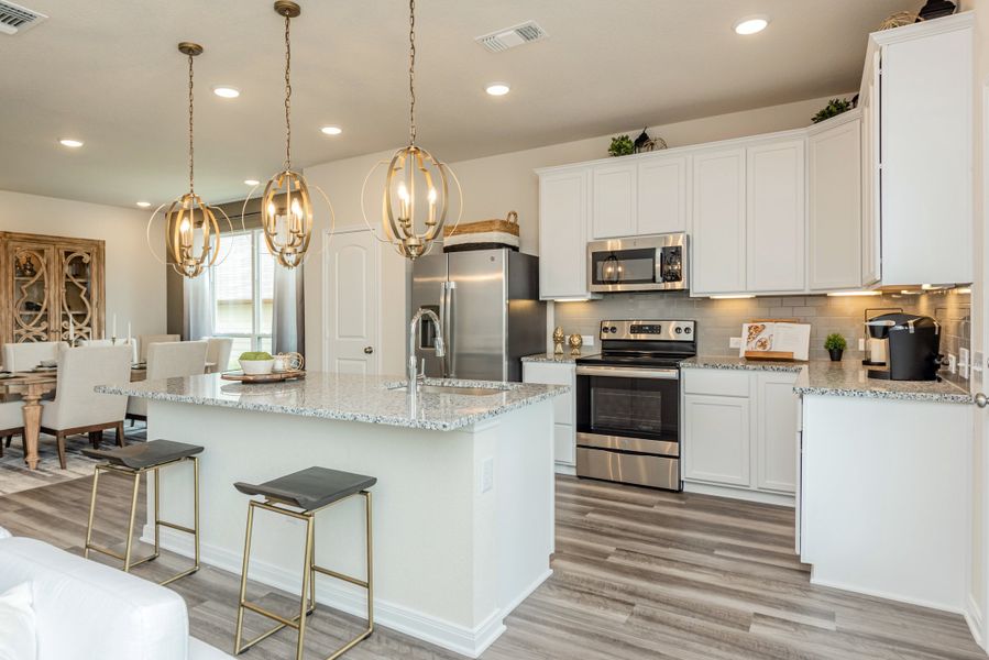 Representative furnished interior of a home built from the The 2516 by Stylecraft Builders in Arroyo Ranch, Seguin (Image 6).