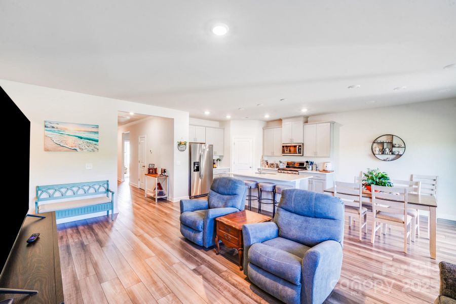 Furnished interior view inside a new home in Simpson Farms, Monroe (Image 11). Furnished interior view inside a new home in Simpson Farms, Monroe (Image 11).