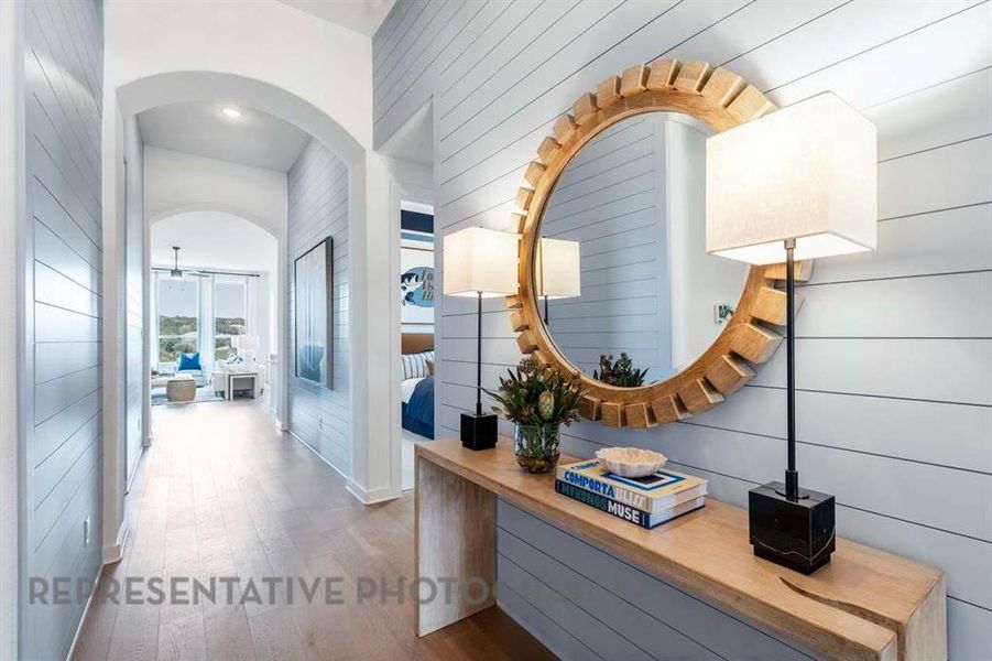 Furnished interior view inside a new home in Tavolo Park, Fort Worth (Image 16). Furnished interior view inside a new home in Tavolo Park, Fort Worth (Image 16).