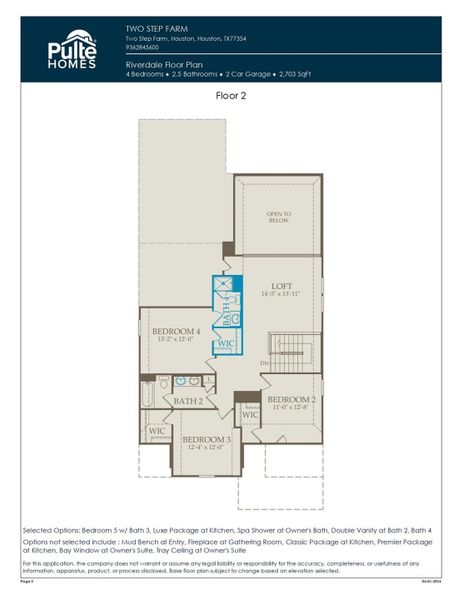 2nd - Floor Plan