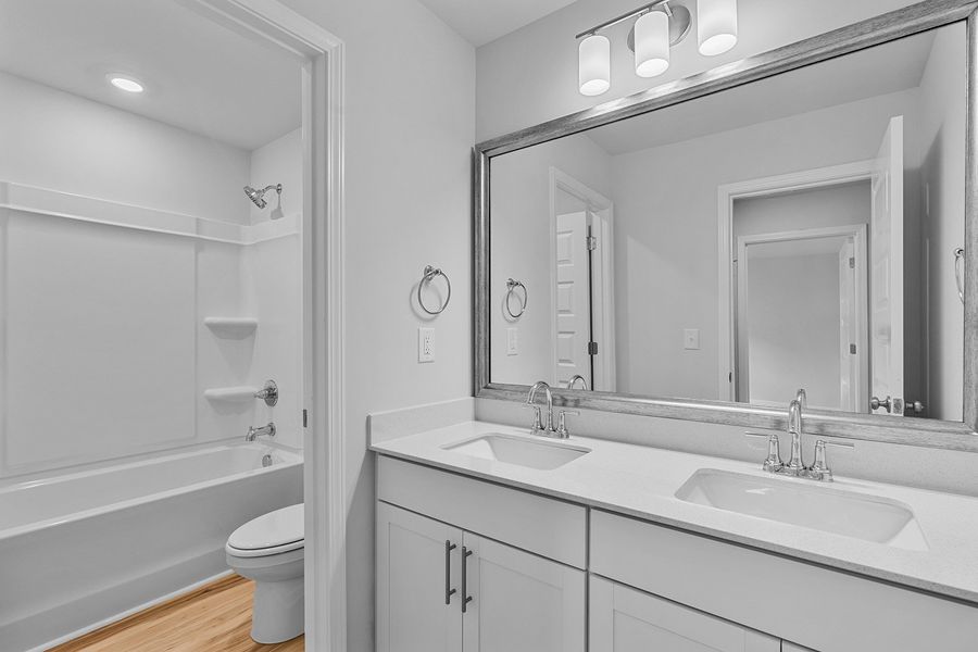 Furnished interior view inside a new home in Fieldstone, Lexington (Image 13).