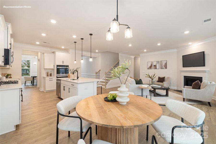 Furnished interior view inside a new home in Oak Grove Hill, Huntersville (Image 26).