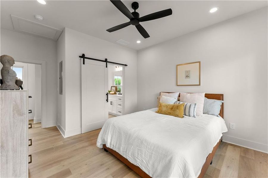 Furnished interior view inside a new home in , Gainesville (Image 19).
