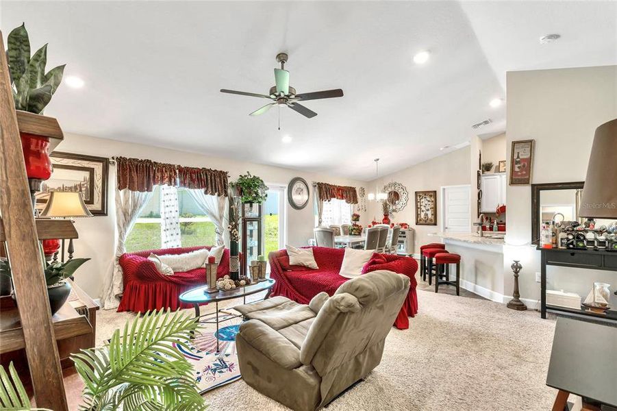Furnished interior view inside a new home in Poinciana Enclave, Kissimmee (Image 9).