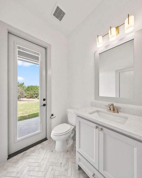 Furnished interior view inside a new home in Vintage Oaks, Weatherford (Image 15).