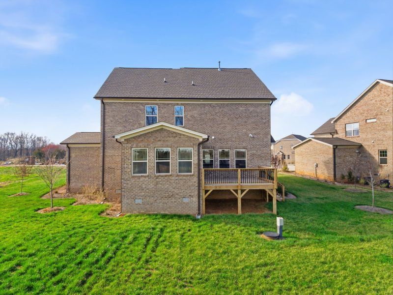 Exterior details and patio area of a home in Blacksmith, Stokesdale (Image 39).