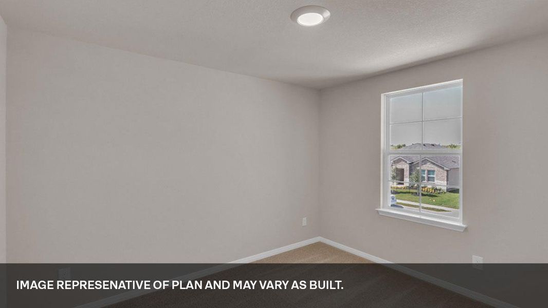 Spacious, unfurnished interior of a new home in Rosenbusch Ranch, Leander (Image 14).