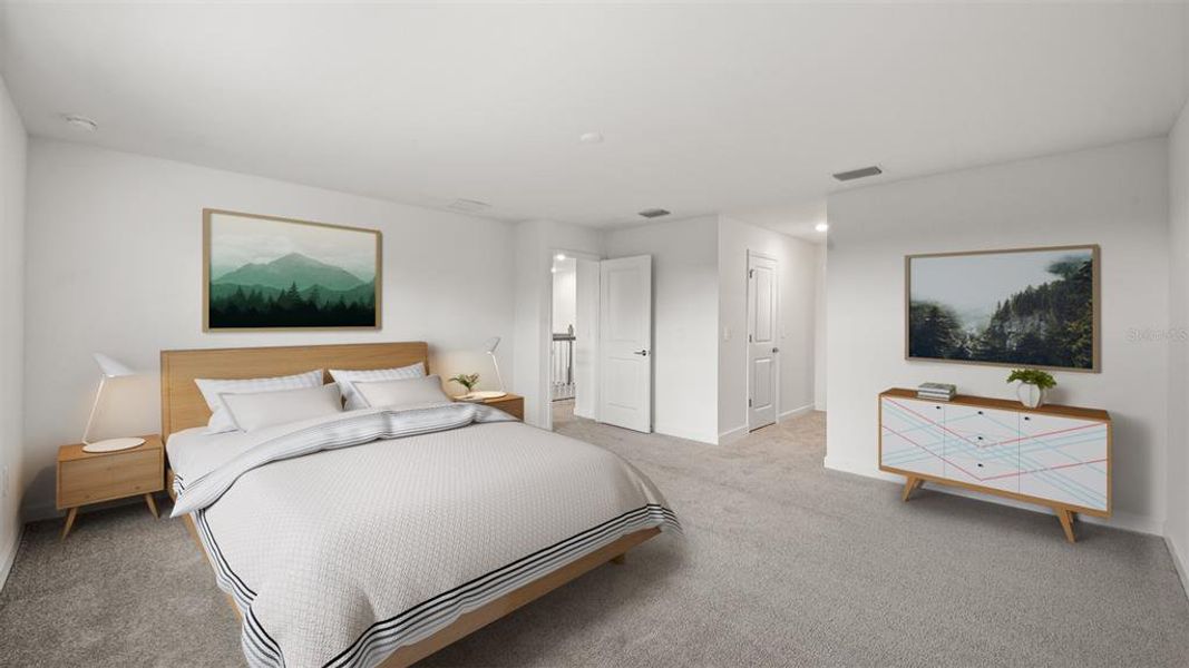 Furnished interior view inside a new home in Rye Ranch, Parrish (Image 4).