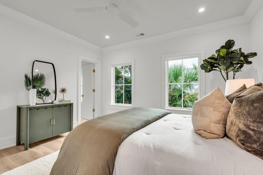 Furnished interior view inside a new home in , Mount Pleasant (Image 38).